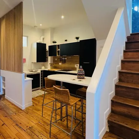 Magnifique Loft Renove-quartier Culturel - Bureau Apartment *